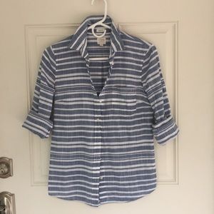 J Crew Factory button down sz XS
